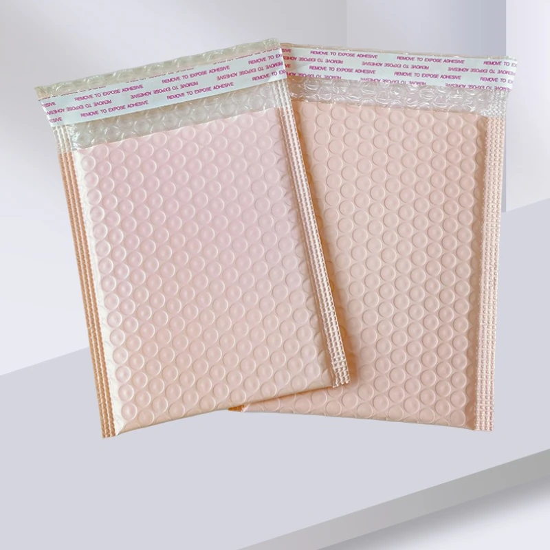 10Pcs Bubble Envelope Bag Pink Bubble Self Seal Mailing Bags Padded Envelopes Package For Gifts thumbnail 4