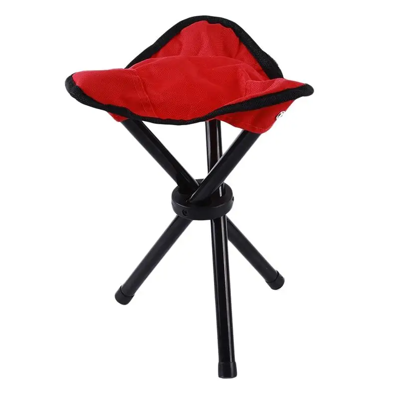 Outdoor Small Folding Triangular Stool Fishing Chairs Camping Multifunction Benches Foldable Stools Household Daily Park chairs thumbnail 6