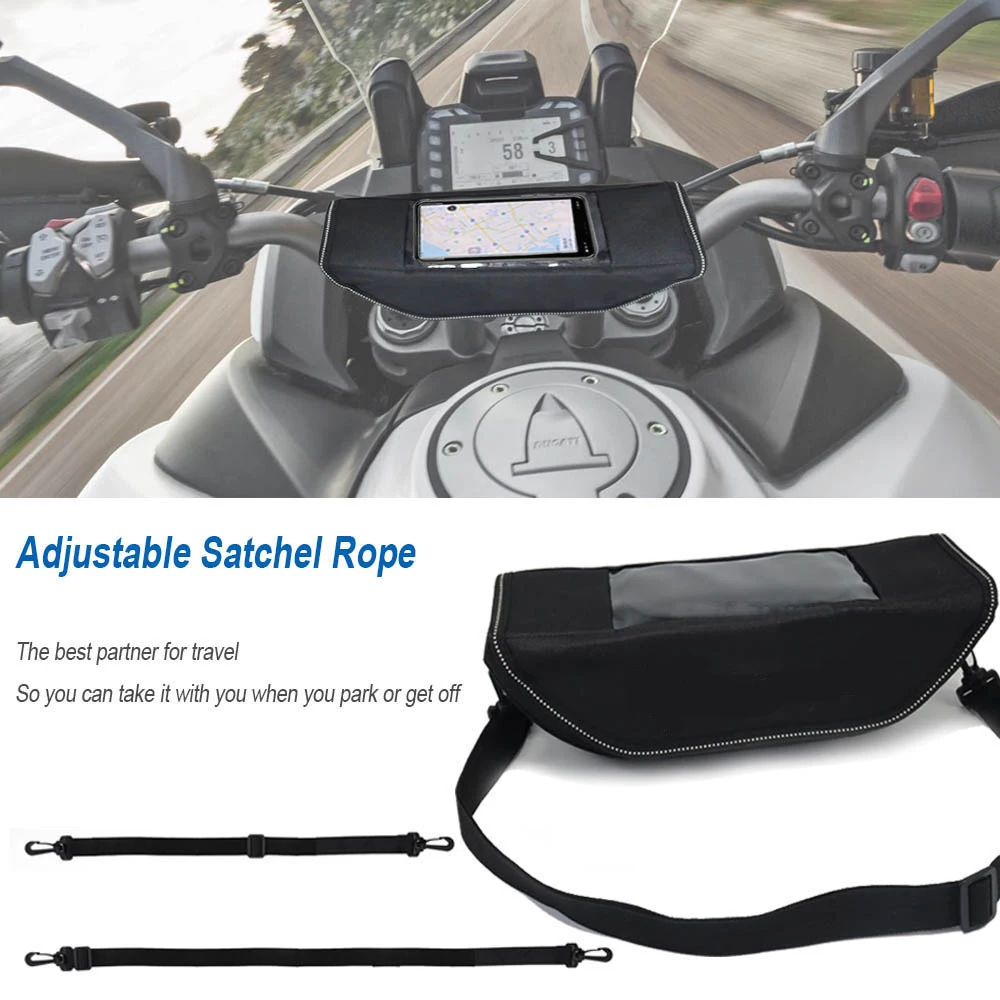 For SYM sym Jet14 jet14 50 125 200 Motorcycle accessories tools bag Waterproof And Dustproof Convenient travel handlebar bag thumbnail 5