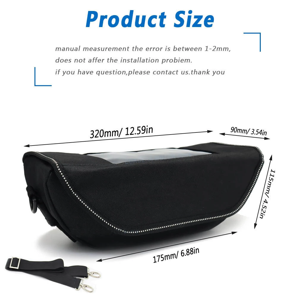 For SYM sym Jet14 jet14 50 125 200 Motorcycle accessories tools bag Waterproof And Dustproof Convenient travel handlebar bag thumbnail 6