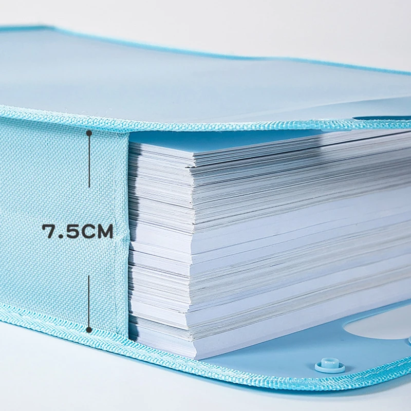 Professional A4 Portable Briefcase Bag - Durable, Self-Seal File Organizer with Handle for Office, School, Graduation thumbnail 2