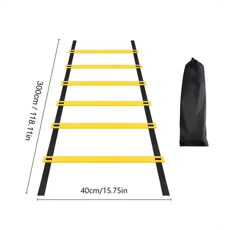 Agility Ladder Removable For Speed Training and Sports Flexibility Portable Agility Football Training Energy Ladder Equipment thumbnail 4