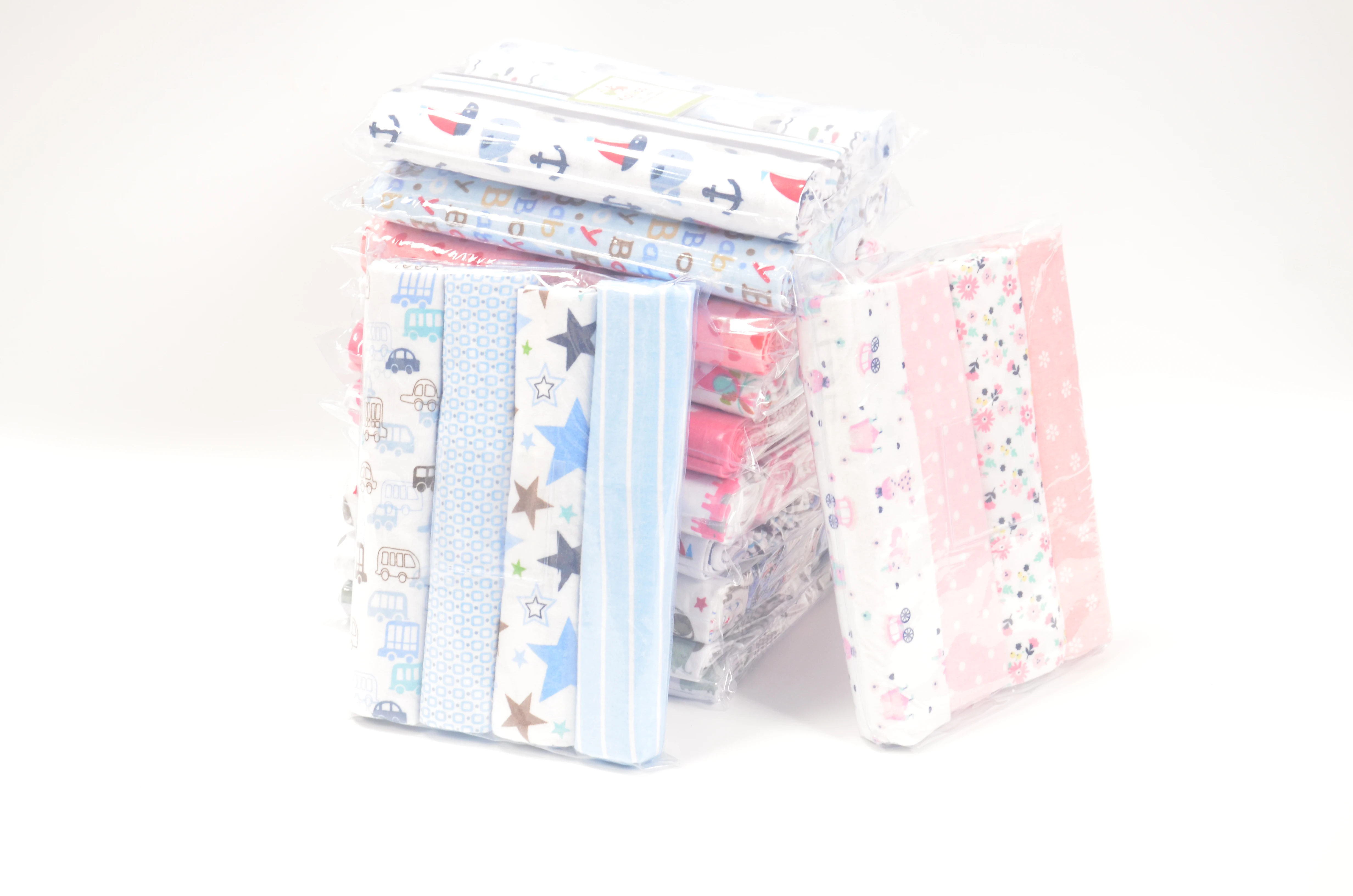 4pcs/ Pack 102*76CM 100% Cotton Super Soft Flannel Receiving Baby Blanket Newborn Baby Swaddle Baby Bedding sheet Flannel Diaper thumbnail 3