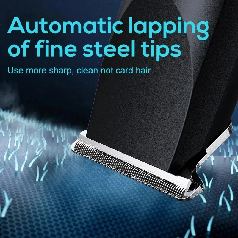 2026New Electric Hair Clipper Hair Trimmer for Men Body Groomer & Pubic Waterproof Hair Trimmer Replaceable Ceramic Blade thumbnail 3