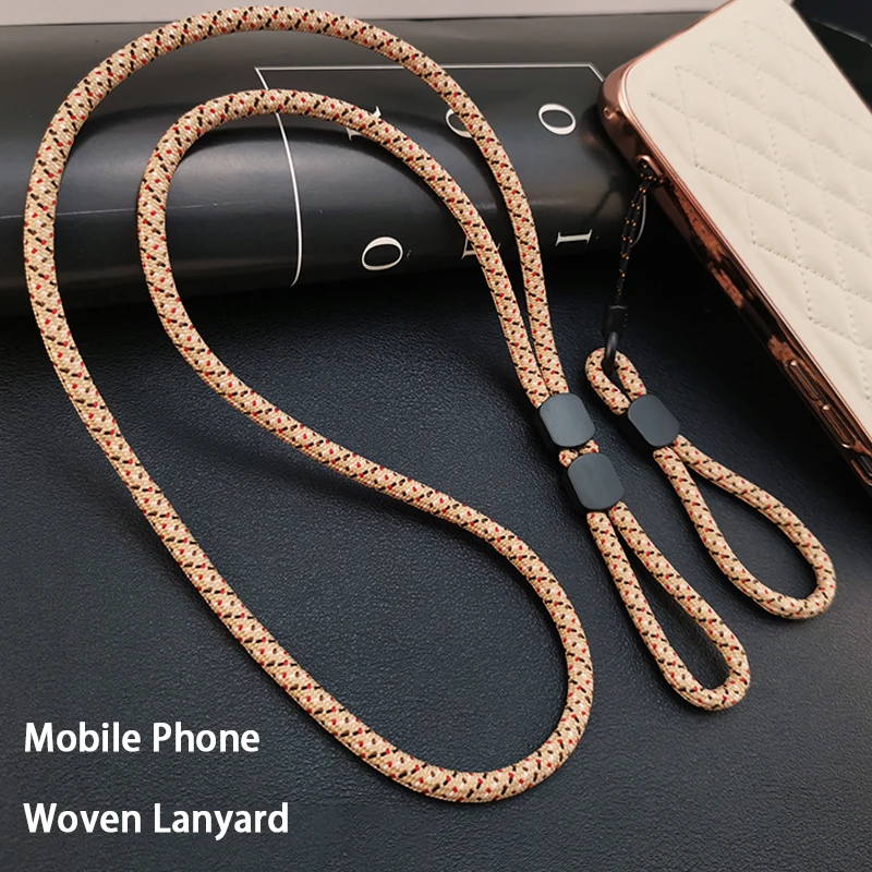 Lanyard Cell Phone Wrist Hand Strap Cord to Hang the Mobile Rope for Mobile Smartphone Shoulder Phone Chain Key Strap for iPhone thumbnail 4