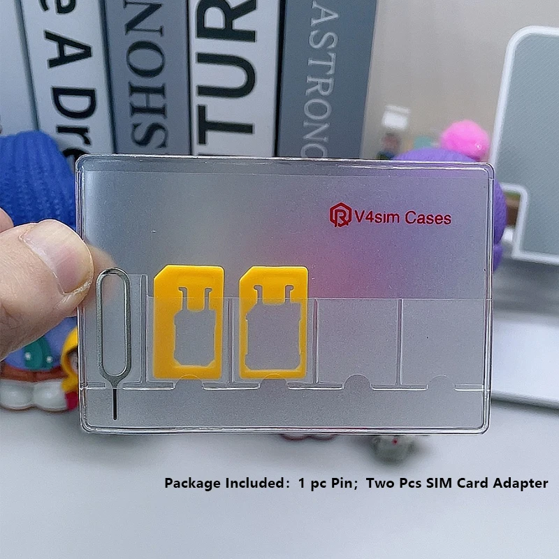 Portable SIM Micro Pin Nano Memory Card Storage Bag Box SIM Card Protector Holder thumbnail 5