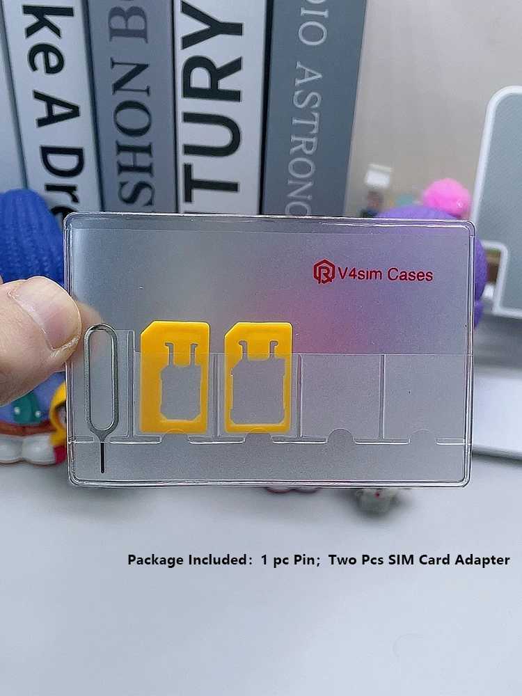 Portable SIM Micro Pin Nano Memory Card Storage Bag Box SIM Card Protector Holder thumbnail 4