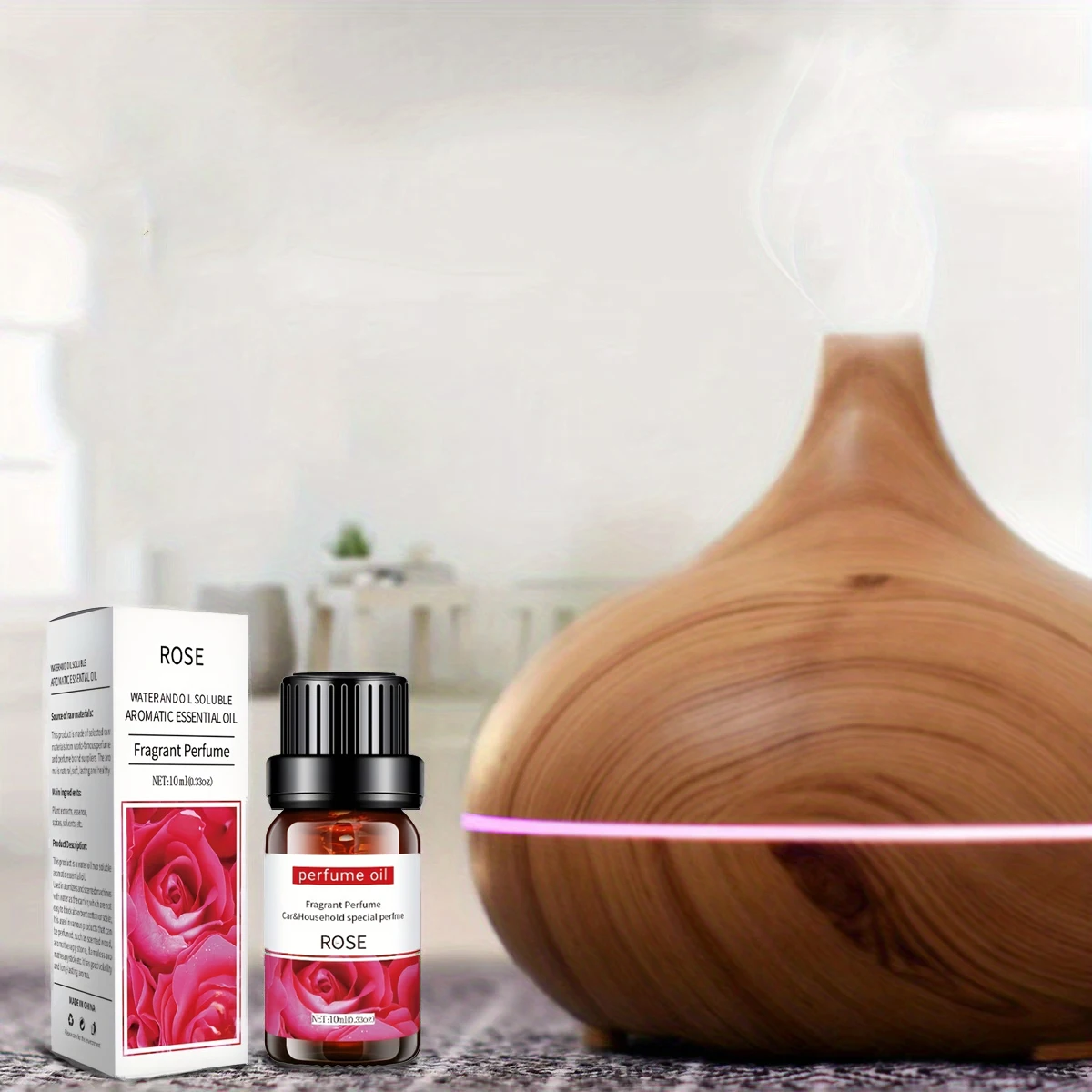 12 Kinds Of Organic Essential Oils, Aromatherapy Essential Oil Kit For Diffuser, Humidifiers, Aromatherapy, Candle Making(10ml) thumbnail 4