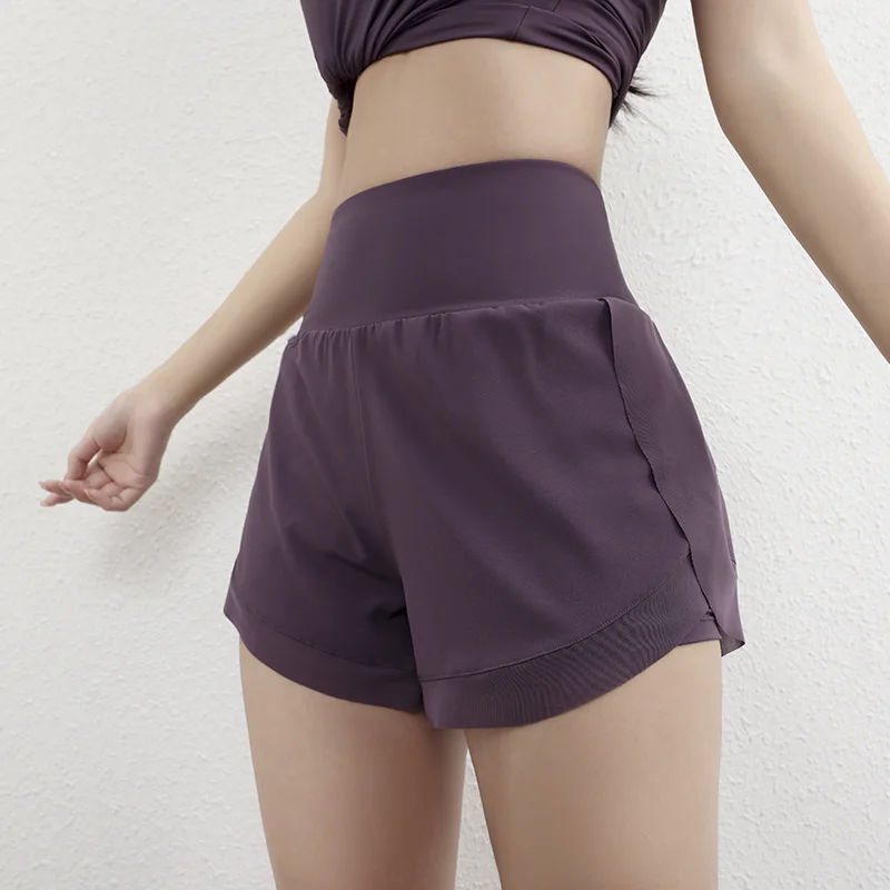 Women Gym Yoga Workout Shorts Athletic High Waisted Shorts Running Girls Dancing Golf Tennis Short With Pockets thumbnail 3