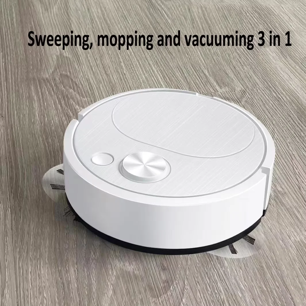 NEW USB Sweeping Robot Vacuum Cleaner Mopping 3 In 1 Smart Wireless 1500Pa Dragging Cleaning Sweep Floor for Home Office thumbnail 3
