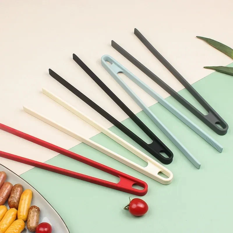 Salad Food Tongs Anti-slip Silicone Kitchen Utensils Barbecue Clip Three Prong Pliers Cookware Bbq Tool Chef Tools Gadgets Bar thumbnail 6