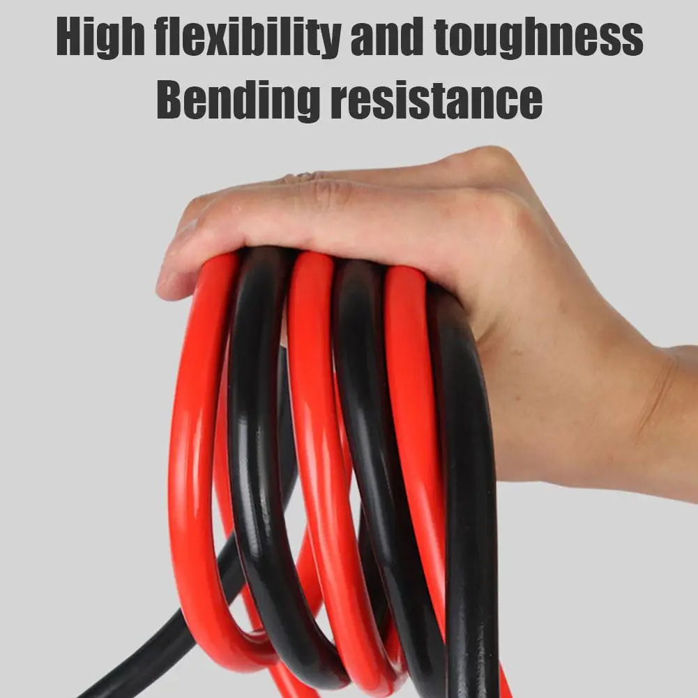 High Quality 500A Car Battery Jump Cable Booster Cable Line Emergency Jump Starter Leads Van SUV Double-ended with Clamps Clips thumbnail 5
