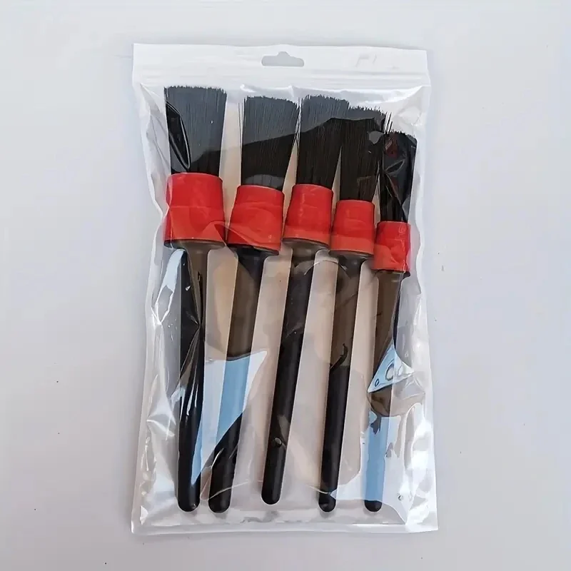 Detailing Brush Set Car Brushes Car Detailing Brush For Car Cleaning Detailing Brush Dashboard Air Outlet Wheel Brushes thumbnail 2
