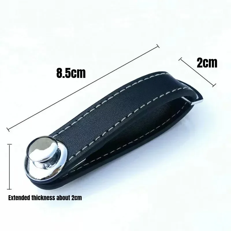 Car Key Pouch Bag Case Wallet Holder Chain Key Wallet Ring Collector Housekeeper Pocket Key Organizer Smart Leather Keychain thumbnail 6