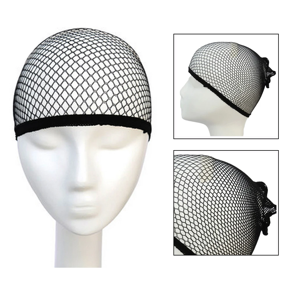 Top Open Women Hairnets Hair Style Hair Wigs Nylon Stretch Weaving Mesh Net Fishnet Ladies Stocking Making Mesh Wig Liner Cap thumbnail 5
