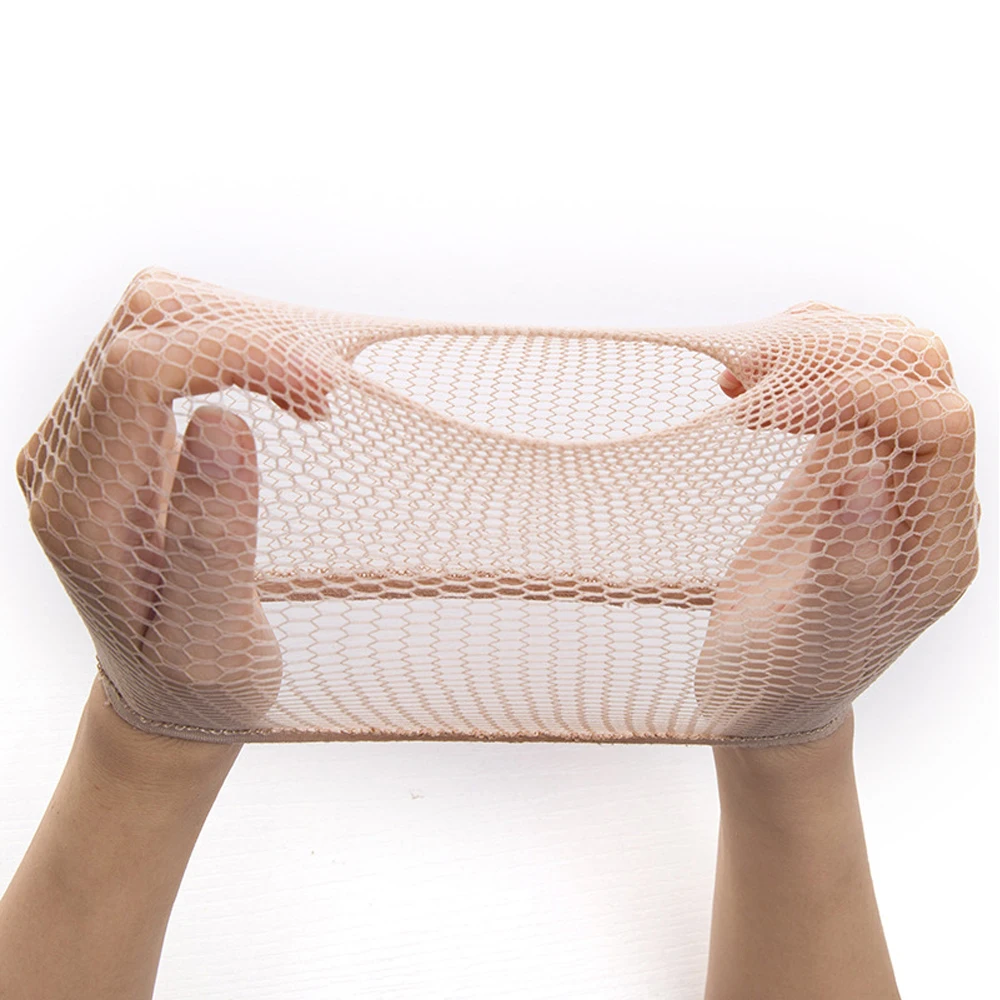 Top Open Women Hairnets Hair Style Hair Wigs Nylon Stretch Weaving Mesh Net Fishnet Ladies Stocking Making Mesh Wig Liner Cap thumbnail 4