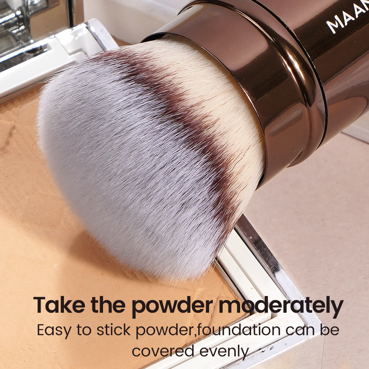 MAANGE Makeup Brushes Double Head Foundation Powder Concealer Blusher Bronzer Makeup Brush Soft Fiber Hair Cosmetic Beauty Tools thumbnail 5