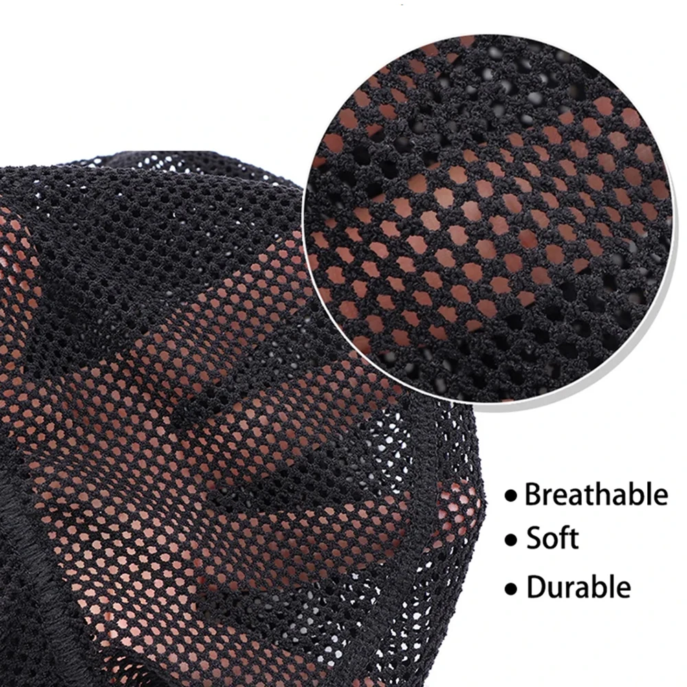 Elastic glueless wig caps for wig making Easier Sew In Hair Stretchable Weaving Cap Glueless Hair Net Wig Liner thumbnail 5