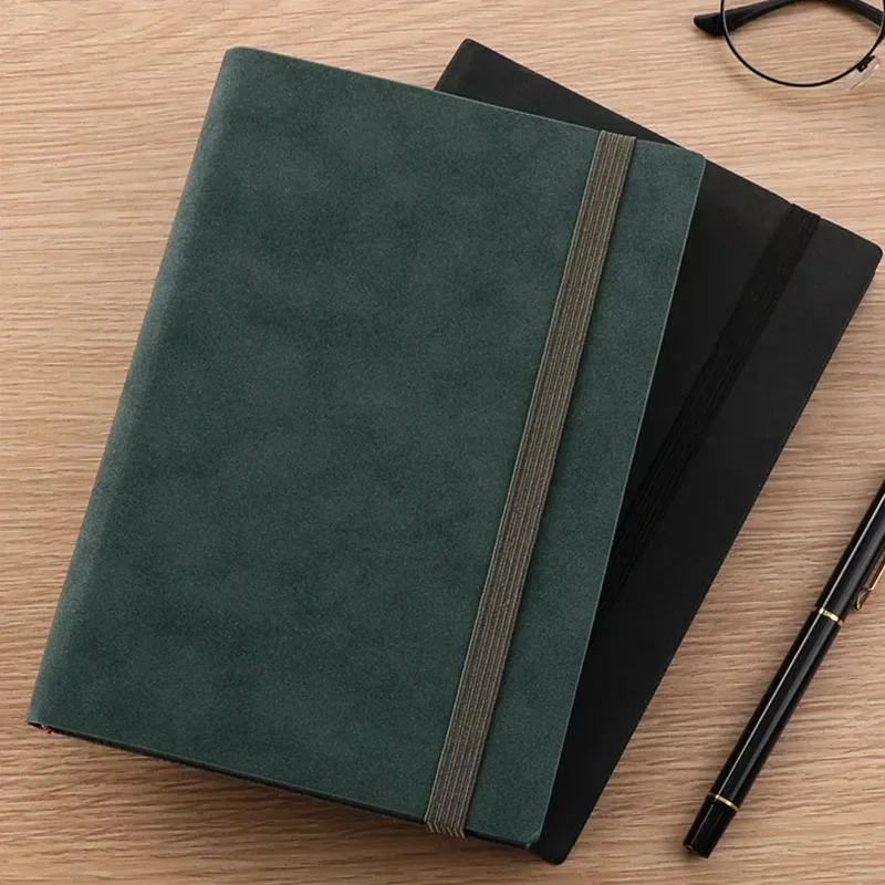 256 Pages Sheepskin A5 Notebook Notepad Diary Business Journal Planner Agenda Organizer Note Book Office School Supplies thumbnail 6