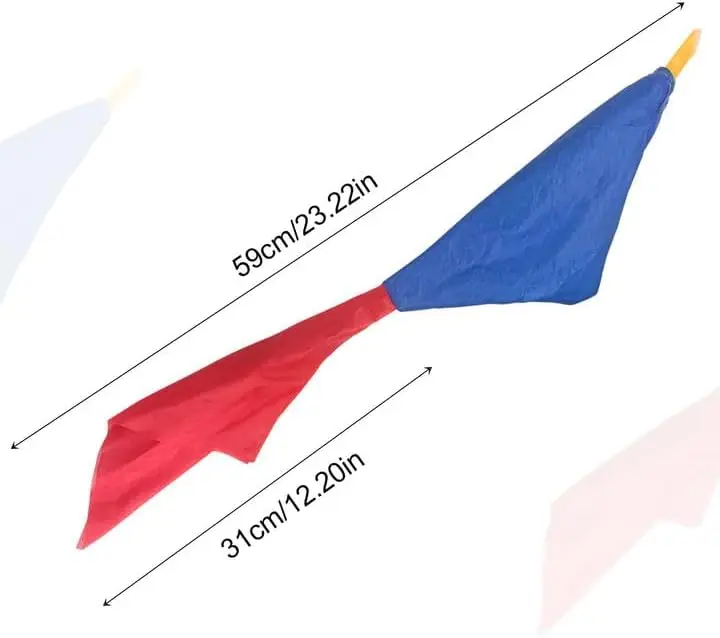 2pcs Magic Scarf Color Changing Hanky Props Scarf Handkerchief Hanky Street Magic Trick Props Gift for Kids Adult Party Favors thumbnail 5
