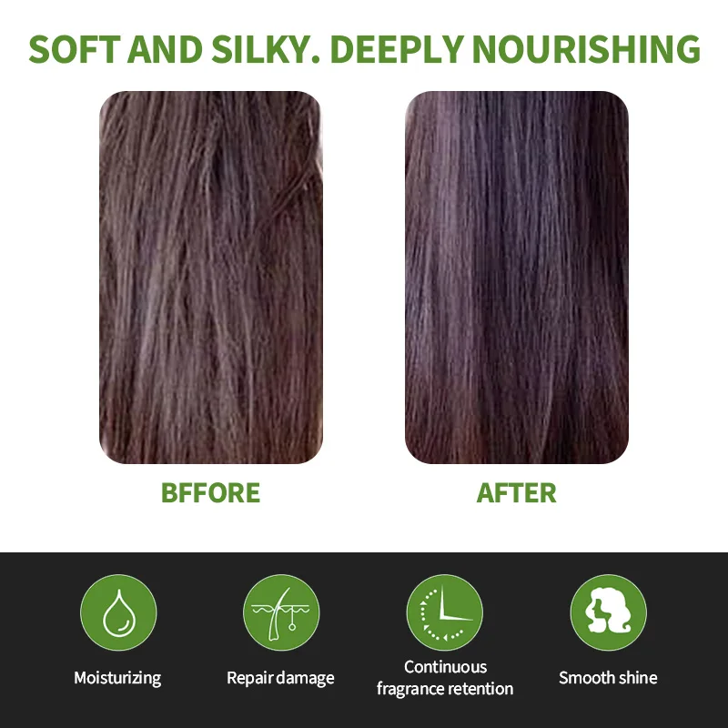 Rosemary Mint Hair Conditioning Cream Soft Smooth Improves Frizz Prevents Hair Loss Hair Care Scalp Treatment Anti Dandruff thumbnail 6