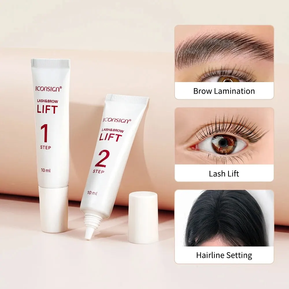 ICONSIGN 10ml Fix Perming Tube Set Lash Lift Brow Lamination Perm Fixation Setting Lotion Eyelashes Makeup Tools thumbnail 5
