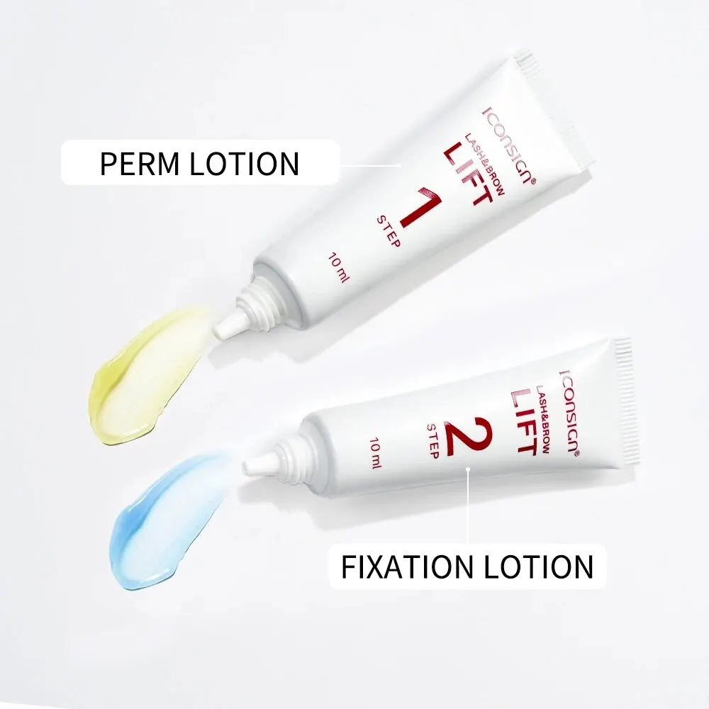 ICONSIGN 10ml Fix Perming Tube Set Lash Lift Brow Lamination Perm Fixation Setting Lotion Eyelashes Makeup Tools thumbnail 2