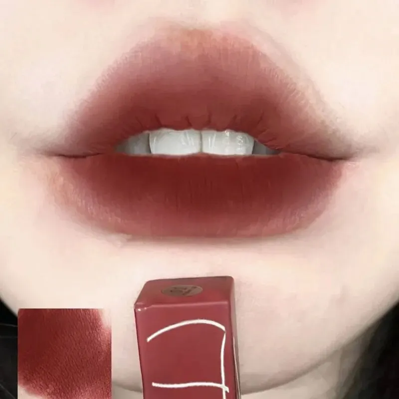 TX010 Thin Tube Matte Lipstick Waterproof Sweatproof Long-Lasting Makeup Resistant Dual Use on Lips And Cheeks thumbnail 4