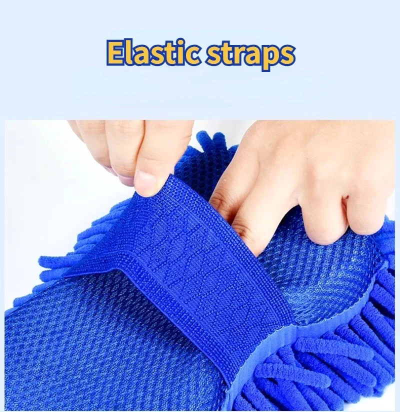 Car Wash Microfiber Car Washer Sponge Cleaning Car Care Detailing Brushes Washing Towel Auto Gloves Styling Accessories Gadget thumbnail 4