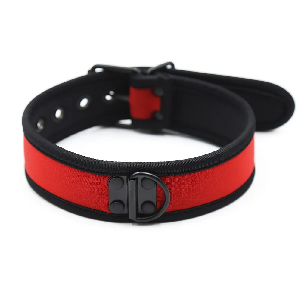 Party Masks Pup Puppy Play Dog Hood Sexy Neck Collar BDSM Bondage Kit Cosplay Full Head Ears Halloween Mask Sex Toy For Couples thumbnail 6