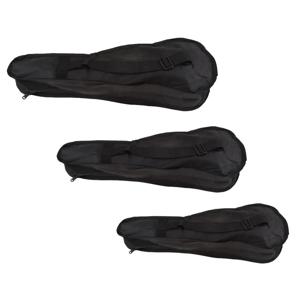 Tooyful 21/23/26 Inch Ukulele Guitar Waterproof Case Cotton Padded Large Capacity Carrying Bag thumbnail 4