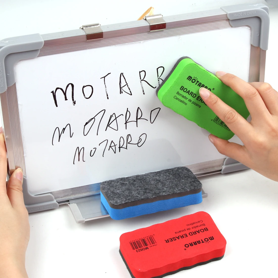 MOTARRO 1Pcs Kawaii Magnetic Whiteboard Erasers Dry Erase Marker White Board Cleaner School Office Supplies Size 108mm*56mm*20mm thumbnail 5