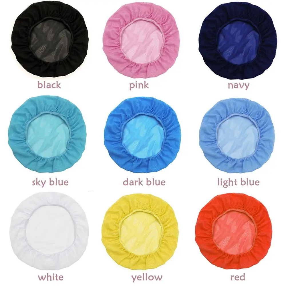 Sanitary Mesh Work Hat Wholesale Breathable Hair Nets Cooking Hygienic Cap Work Wear Food Service Cap Canteen Catering thumbnail 6