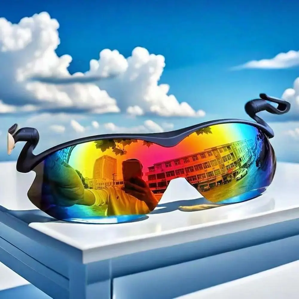 Clip Cap Sports Sunglasses, Clip On Hat Polarized Sunglasses, Flip-Up Cover UV Protection Fishing Cycling Outdoor Sunglasses thumbnail 2