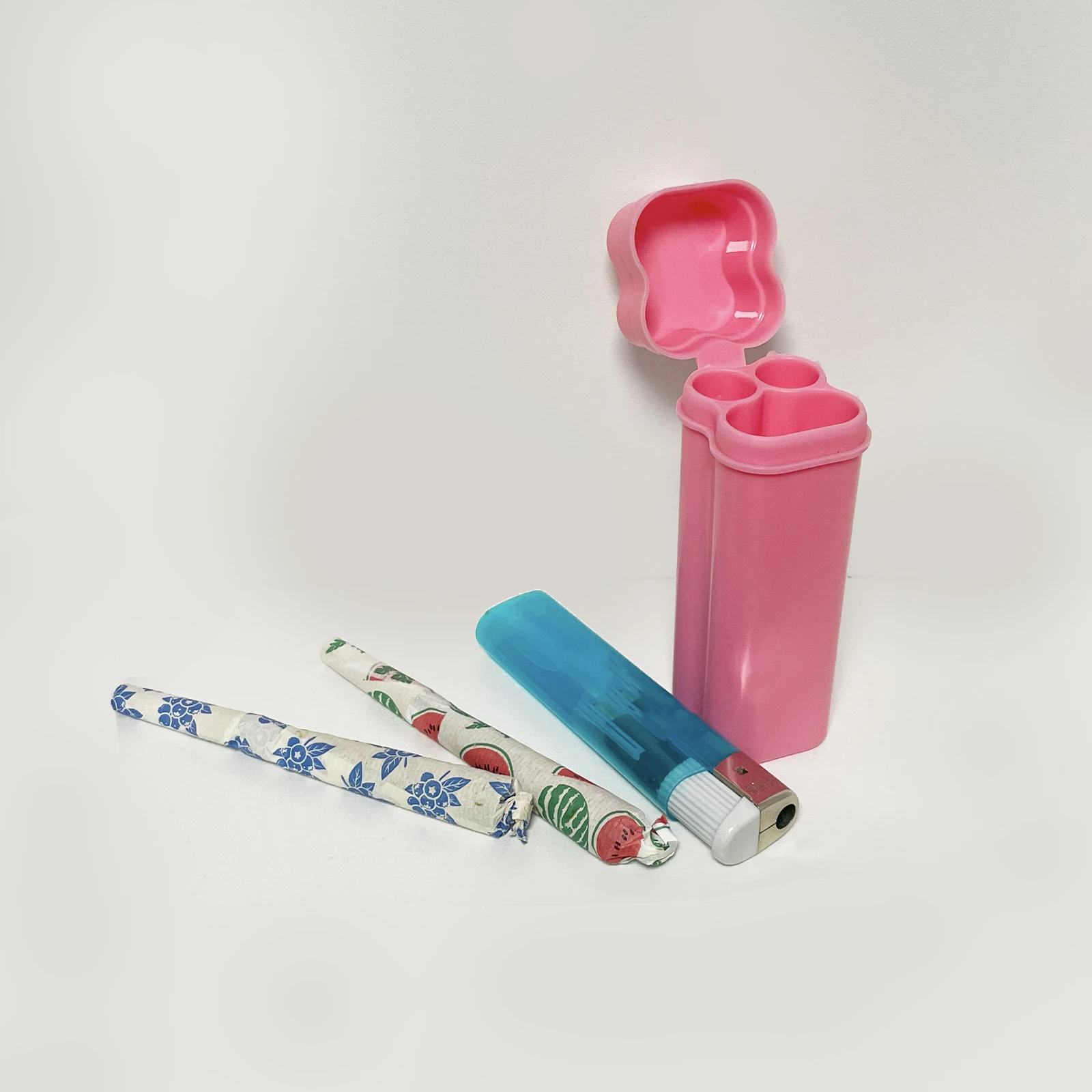 1pc, Smell Proof Practical Storage Case Box, Lighter Storage Case, Rolling Paper Storage Case, Lighter And Pre-rolled Cones Prot thumbnail 2