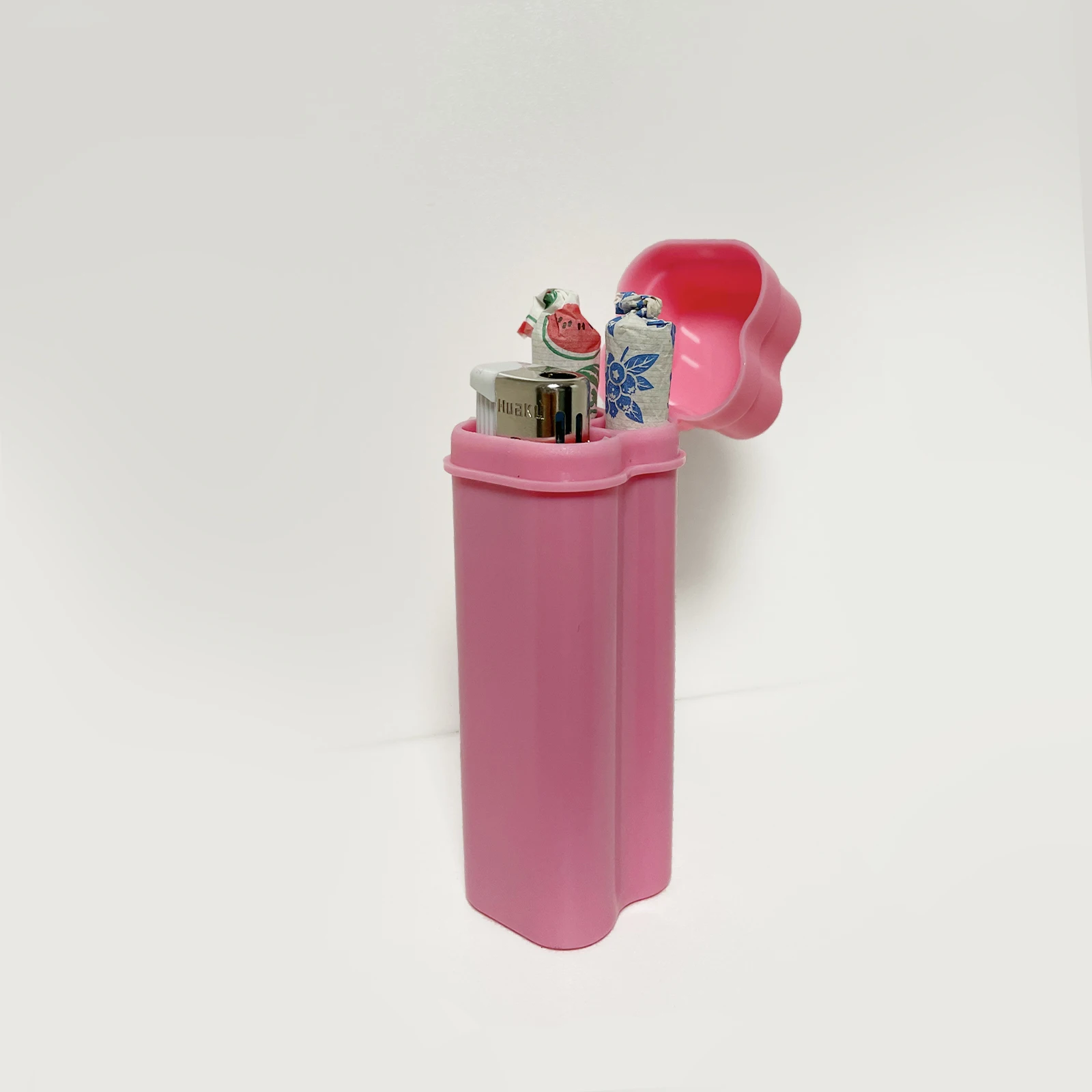 1pc, Smell Proof Practical Storage Case Box, Lighter Storage Case, Rolling Paper Storage Case, Lighter And Pre-rolled Cones Prot thumbnail 3