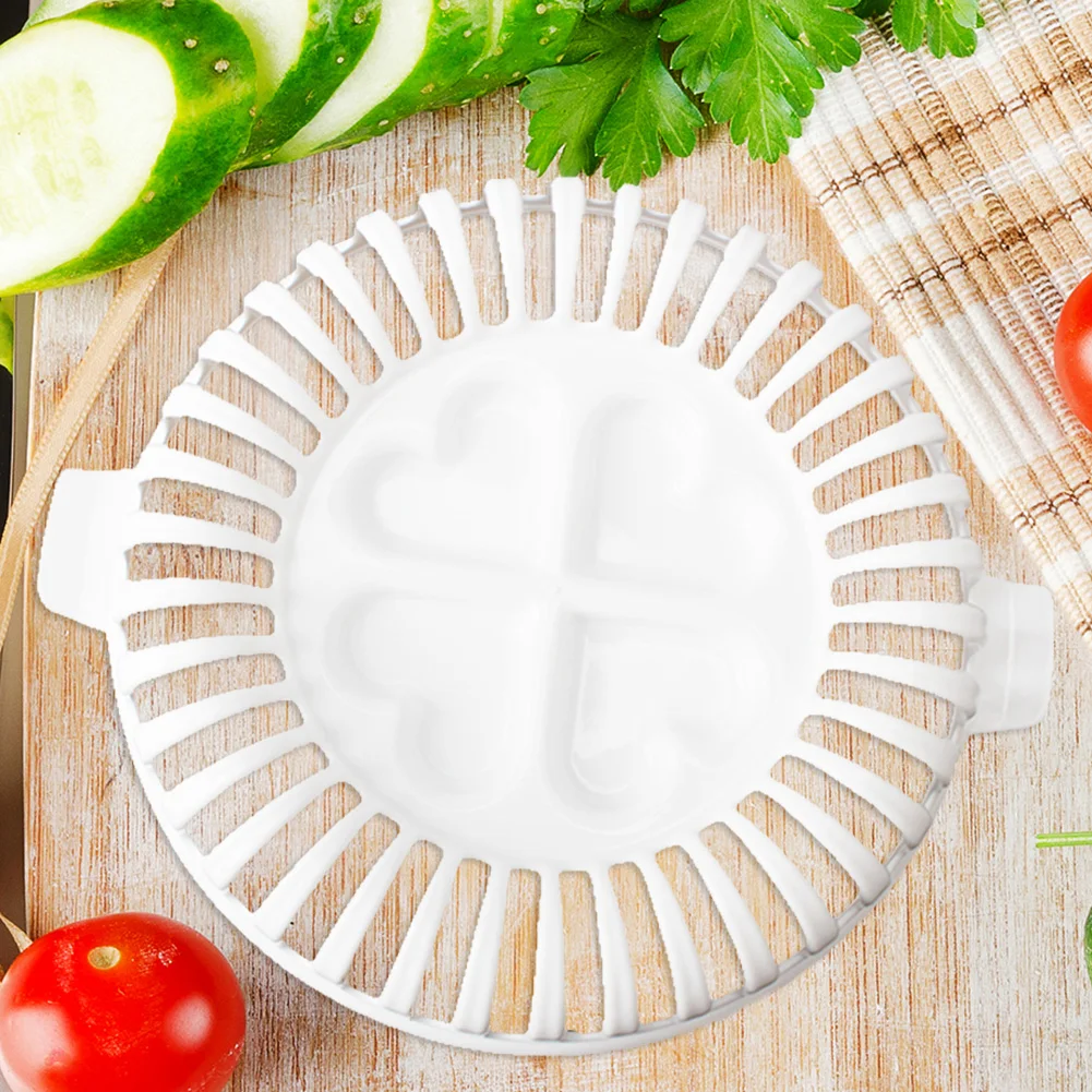DIY Apple Fruit Crisp Chip Maker Food-grade Microwave Oven Potato Chips Bakeware Plastic Lightweight Homemade Baking Tray Tools thumbnail 2