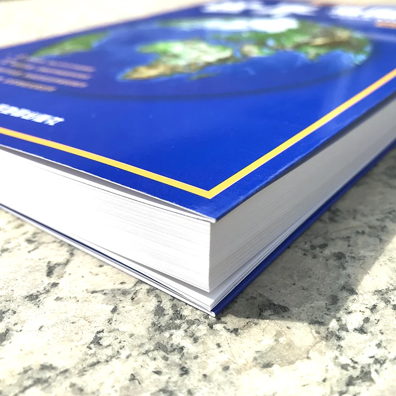 2024  World Atlas Topographic Edition Map Book Bilingual Version( Chinese and Other Language) Student Geographical Reference thumbnail 4