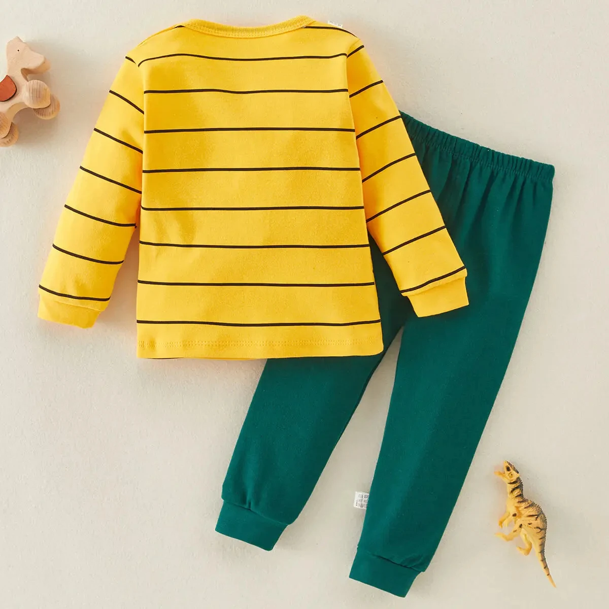 Autumn Autumn Baby Boy's Clothes girls clothes 2 to 8 years Pajamas Home Clothes Long Pants T-shirt Cartoon Underwear 2-Piece thumbnail 5