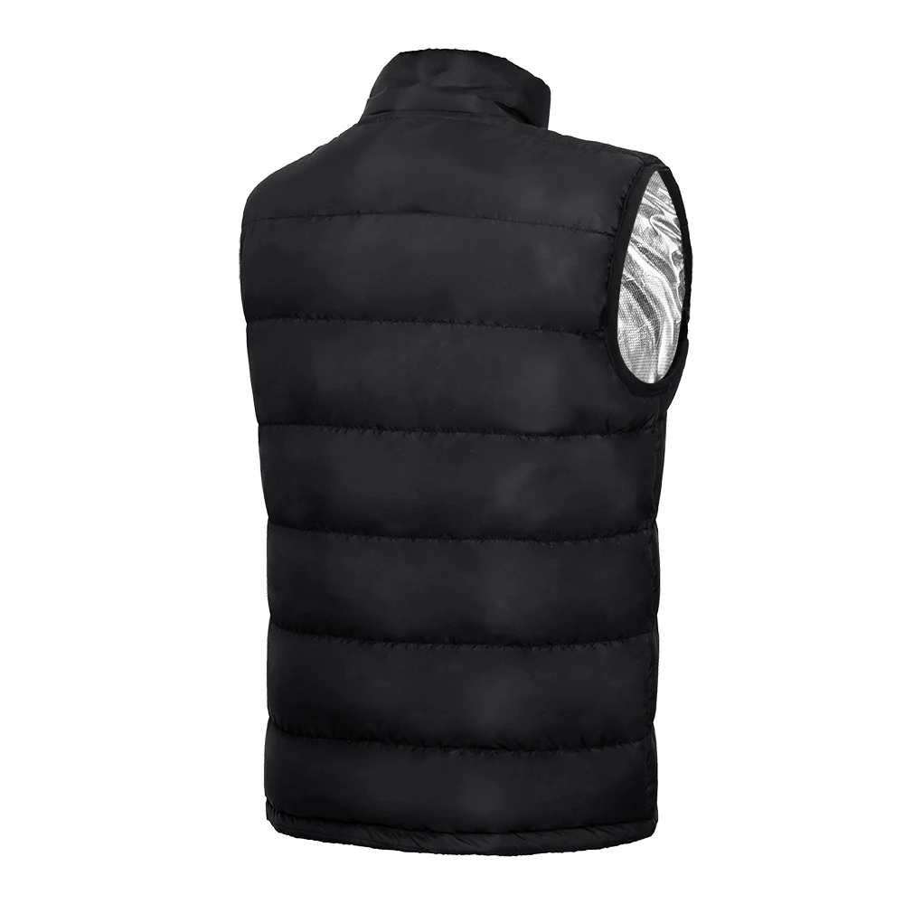 9 Heated Vest Zones Electric Heated Jackets Men Women Sportswear Heated Coat Graphene Heat Coat USB Heating Jacket For Camping thumbnail 5