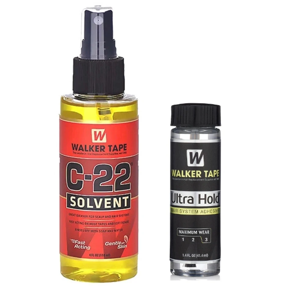 Wholesale Walker Tape Ultra Hold Lace Wig Glue Waterproof Transparent Lace Adhesive for Hair Replacement Brush-on Glue thumbnail 3
