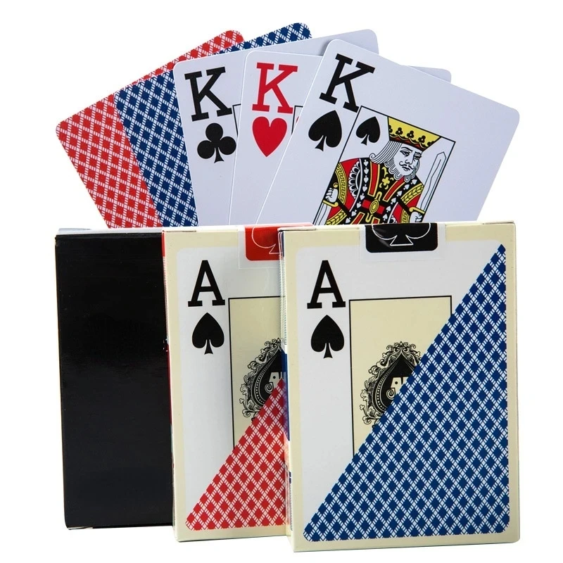 High Quality Plastic Poker Card Games Waterproof And Dull Polish Playing Cards Entertainment Board Game Poker thumbnail 6