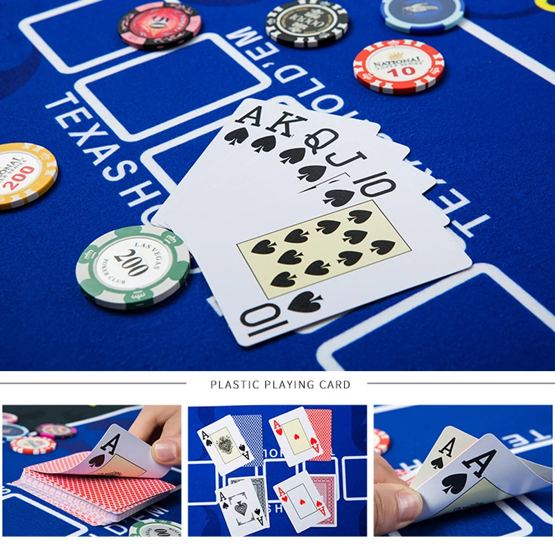 High Quality Plastic Poker Card Games Waterproof And Dull Polish Playing Cards Entertainment Board Game Poker thumbnail 3
