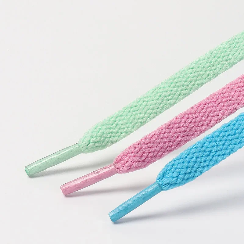 1 Pair Flat Shoelaces Classic Shoe Laces Fit Fashion Solid Sports Shoelace Casual Unisex Shoe Strings Shoe Accessories AF1 thumbnail 4