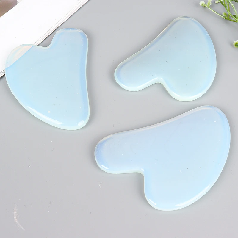Opalite Gua Sha Tool Face Care Beauty Tool Crystal Stone Skin Lifting Care Massager Health Guasha Product thumbnail 4