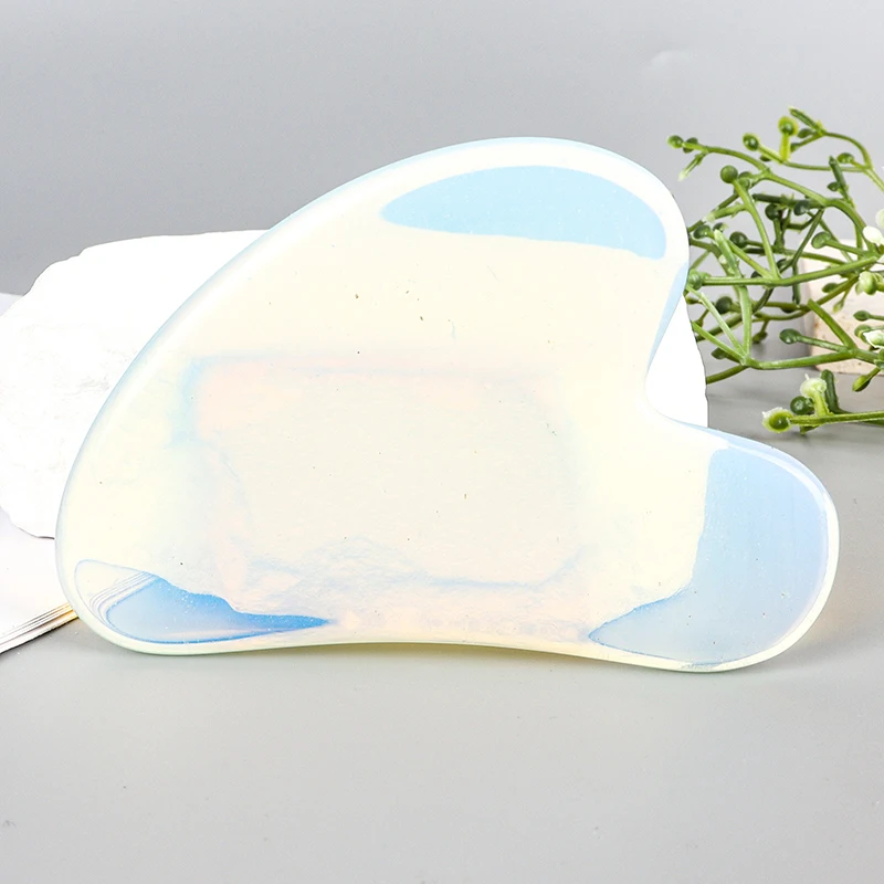 Opalite Gua Sha Tool Face Care Beauty Tool Crystal Stone Skin Lifting Care Massager Health Guasha Product thumbnail 6