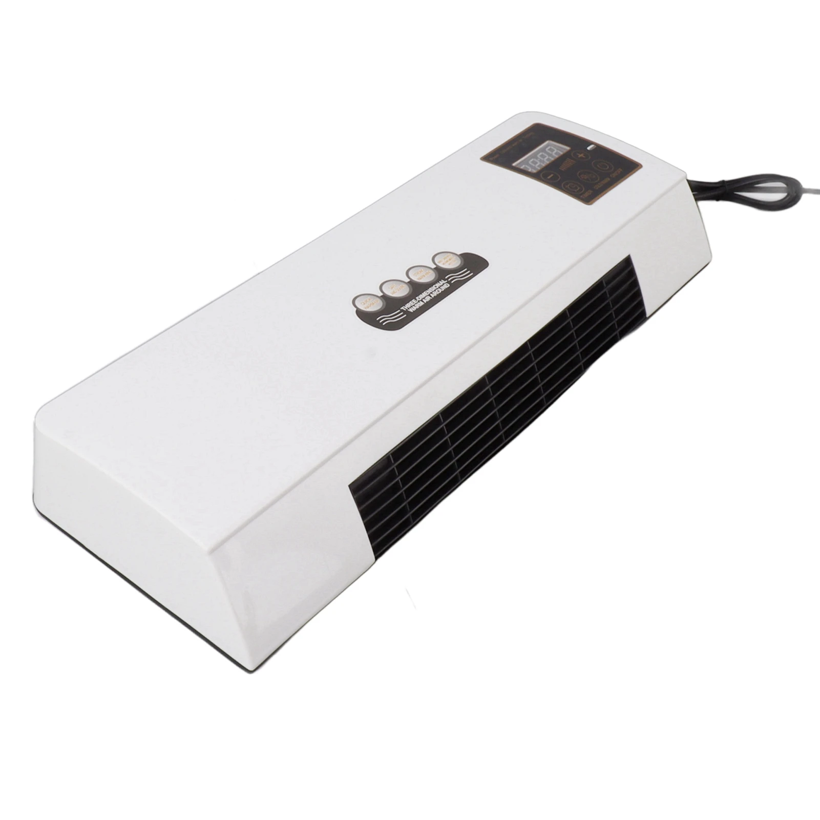 1800W Wall Mounted Air Conditioner Heater Electric Cooling Heating Machine PTC Heating Element Heater with Remote Control Timer thumbnail 2