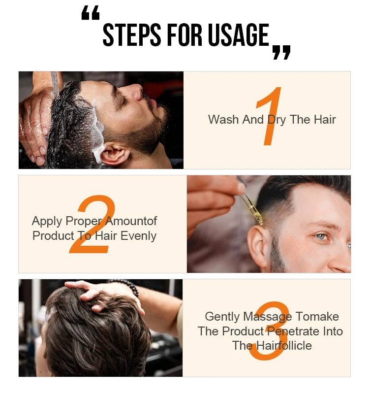 Hair Growth Serum Fast Growing Hair Essential Oil Beauty Hair Care 10/20/40ml Dense Regrowth Ginger Hair Promoting Regeneration thumbnail 4