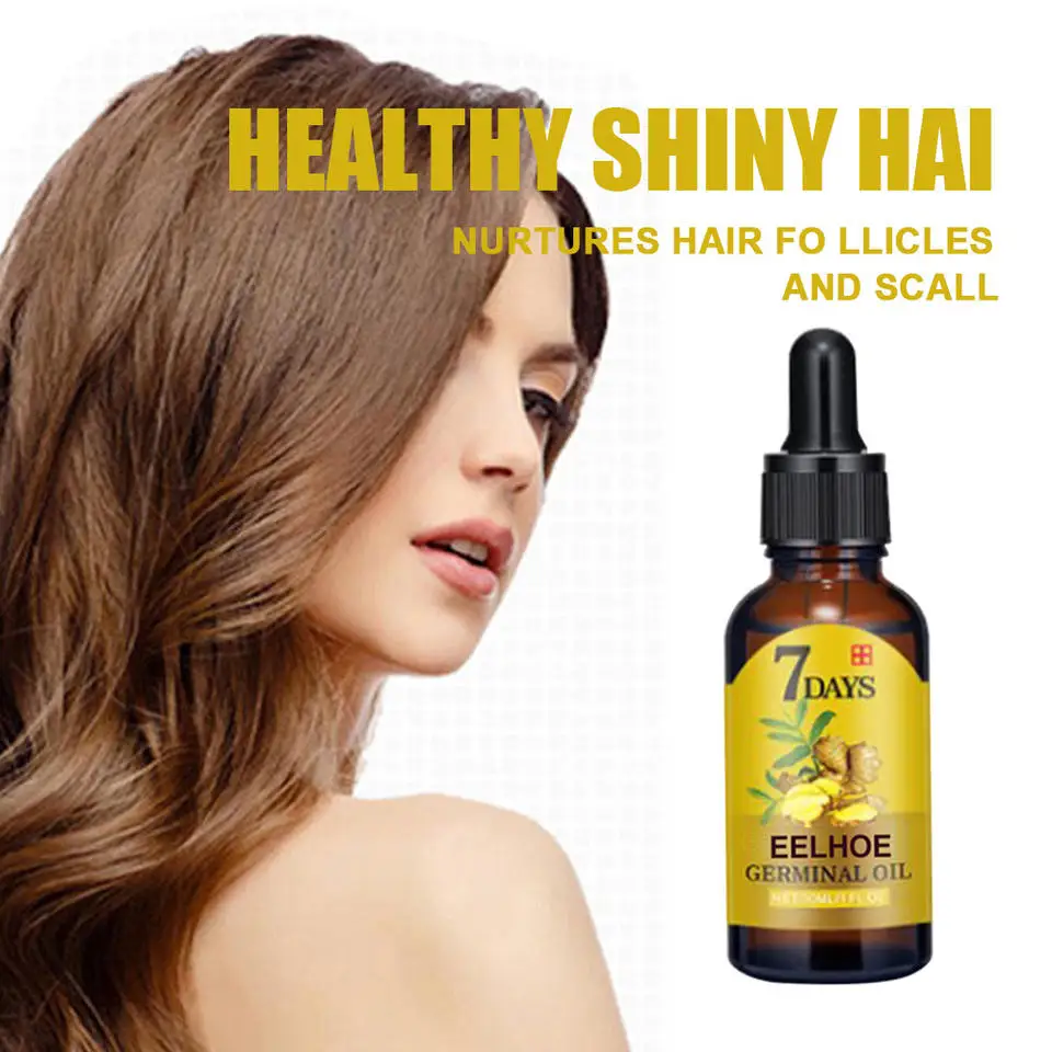 Hair Growth Serum Fast Growing Hair Essential Oil Beauty Hair Care 10/20/40ml Dense Regrowth Ginger Hair Promoting Regeneration thumbnail 3