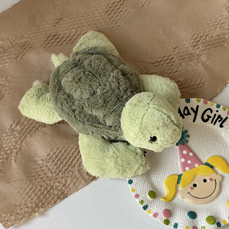 Realistic Tortoise Plush Toys Sea Turtle Soft Cute Animal Doll Stuffed Keyring Car Bag Children Gift thumbnail 6